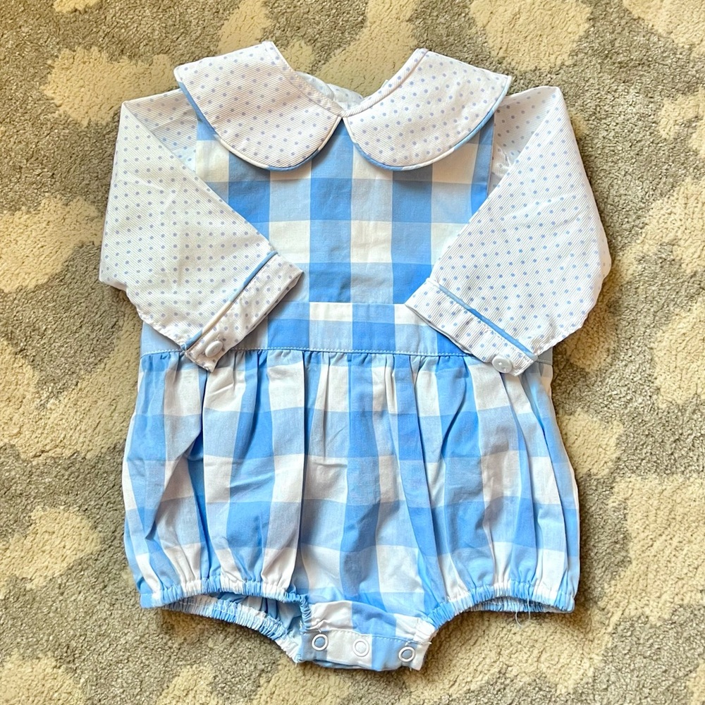Brand new baby boy bubble w/ detachable shirt~3 months